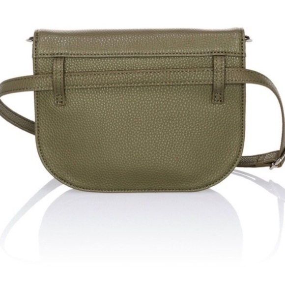 NWT | Thirty-One Convertible Belt Bag Crossbody | Ooh-la-la Olive Pebble - Picture 5 of 10